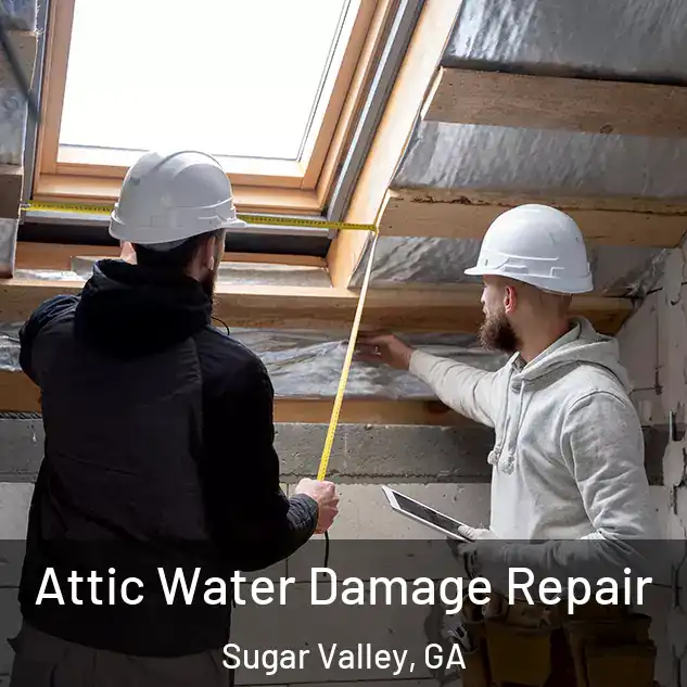  Attic Water Damage Repair Sugar Valley, GA