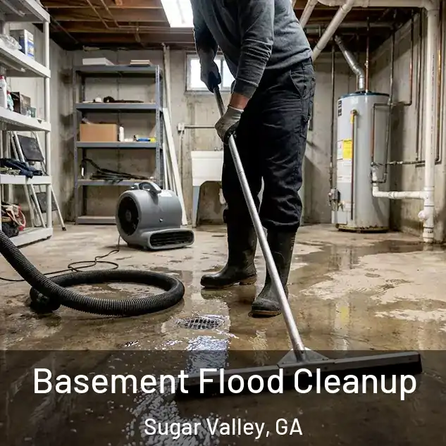  Basement Flood Cleanup Sugar Valley, GA