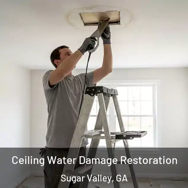  Ceiling Water Damage Restoration Sugar Valley, GA