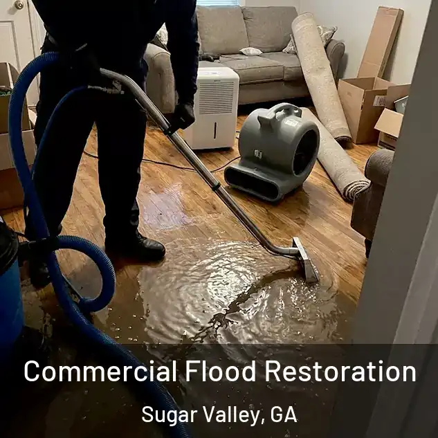  Commercial Flood Restoration Sugar Valley, GA