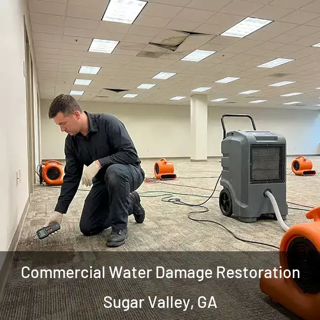  Commercial Water Damage Restoration Sugar Valley, GA