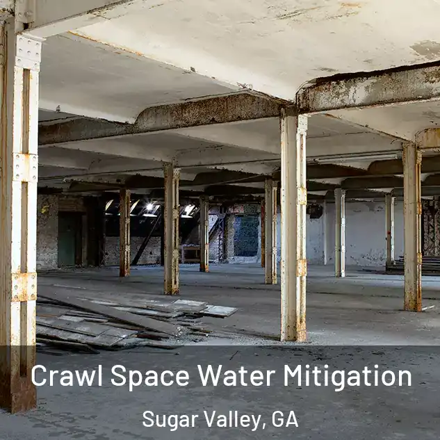  Crawl Space Water Mitigation Sugar Valley, GA