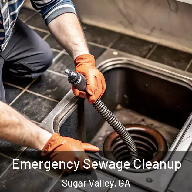  Emergency Sewage Cleanup Sugar Valley, GA