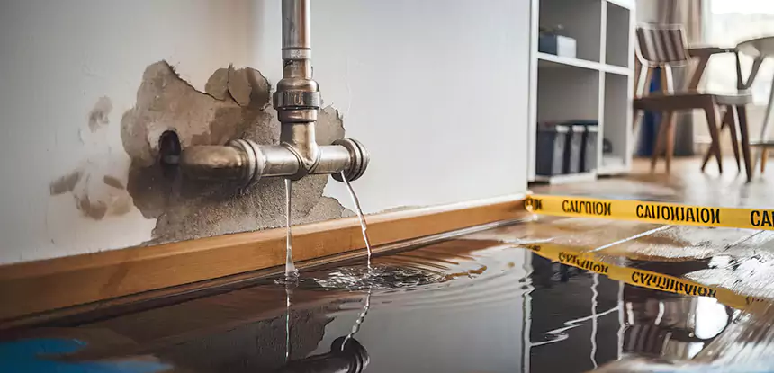 Burst Pipe Cleanup in Sugar Valley