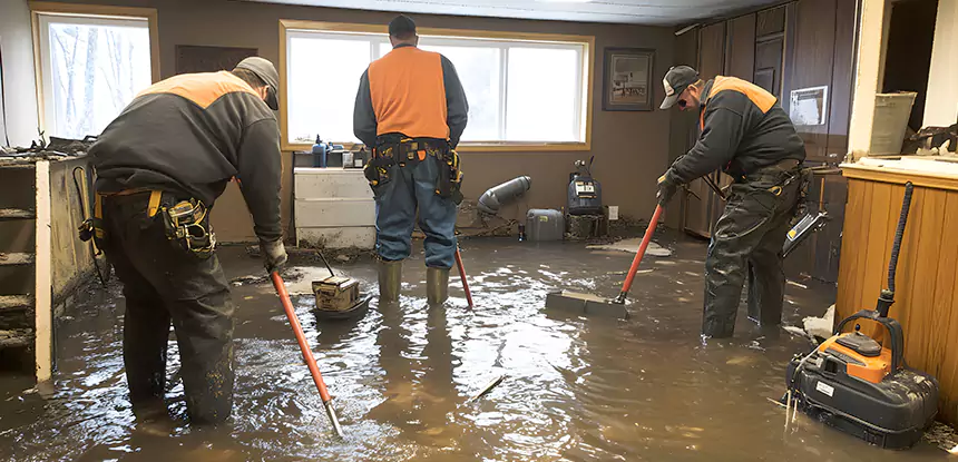 Storm Damage Cleanup in Sugar Valley