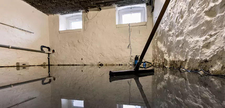 Basement Water Cleanup in Sugar Valley