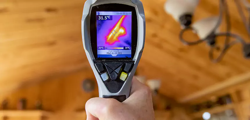Infrared Camera Roof Leak Detection in Sugar Valley