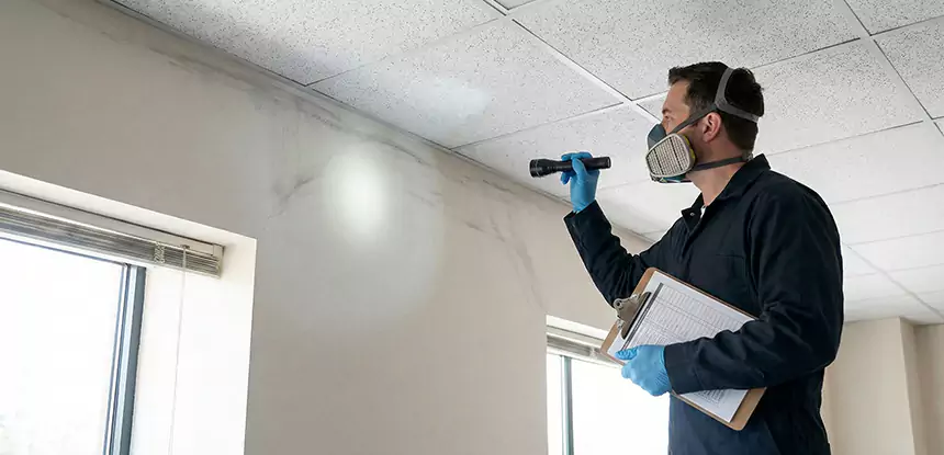 Ceiling Water Damage Inspection in Sugar Valley