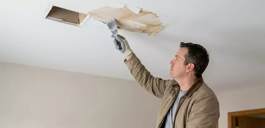 Dry Ceiling After Water Leak in Sugar Valley