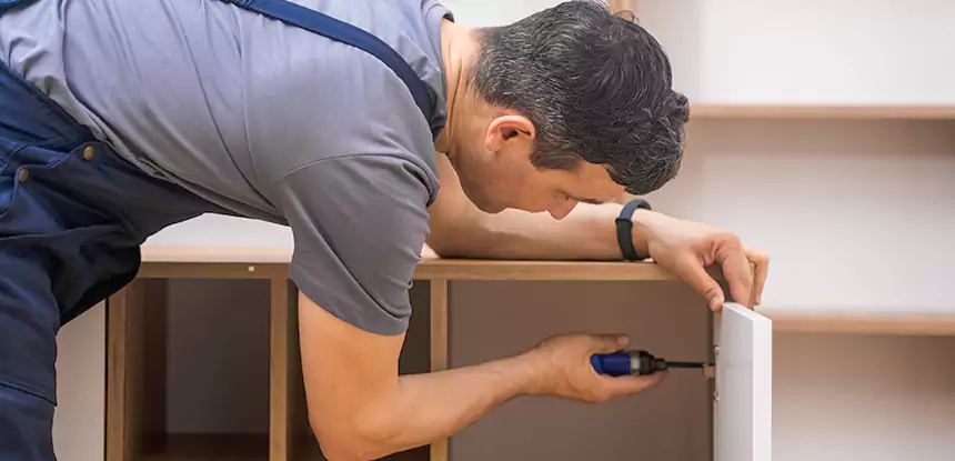 Water Damaged Cabinet Repair in Sugar Valley