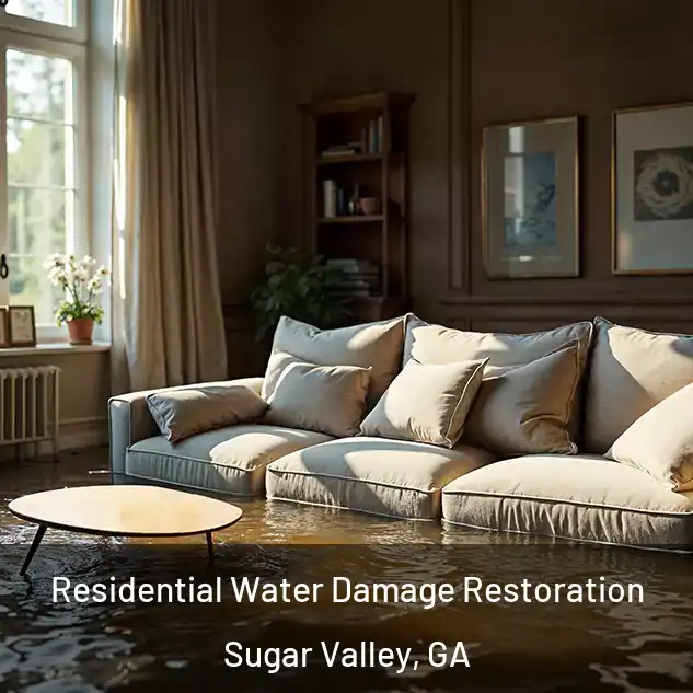  Residential Water Damage Restoration Sugar Valley, GA