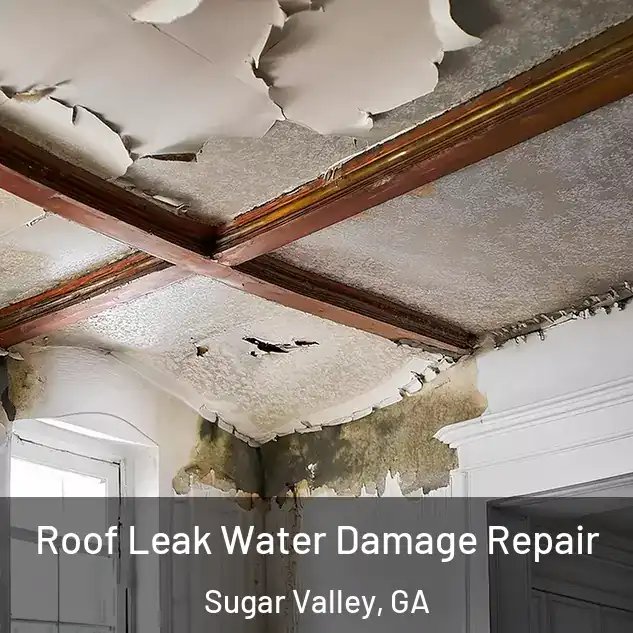  Roof Leak Water Damage Repair Sugar Valley, GA