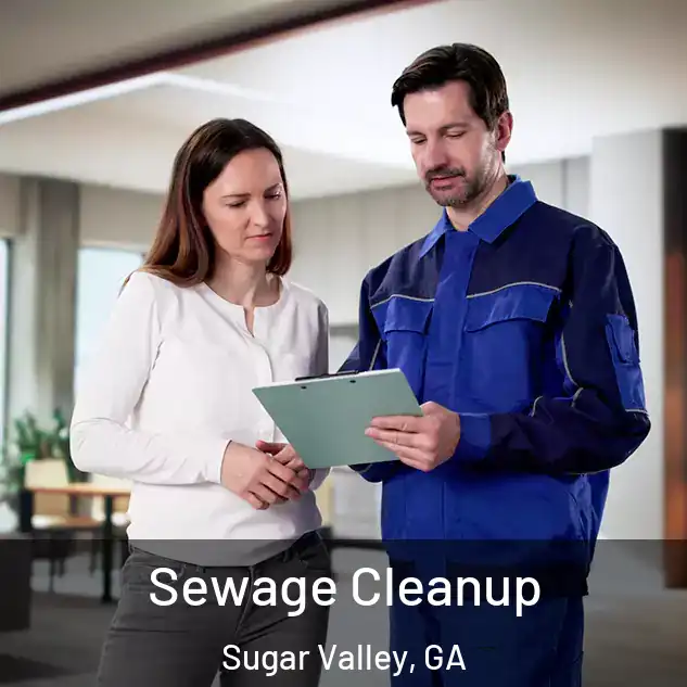  Sewage Cleanup Sugar Valley, GA